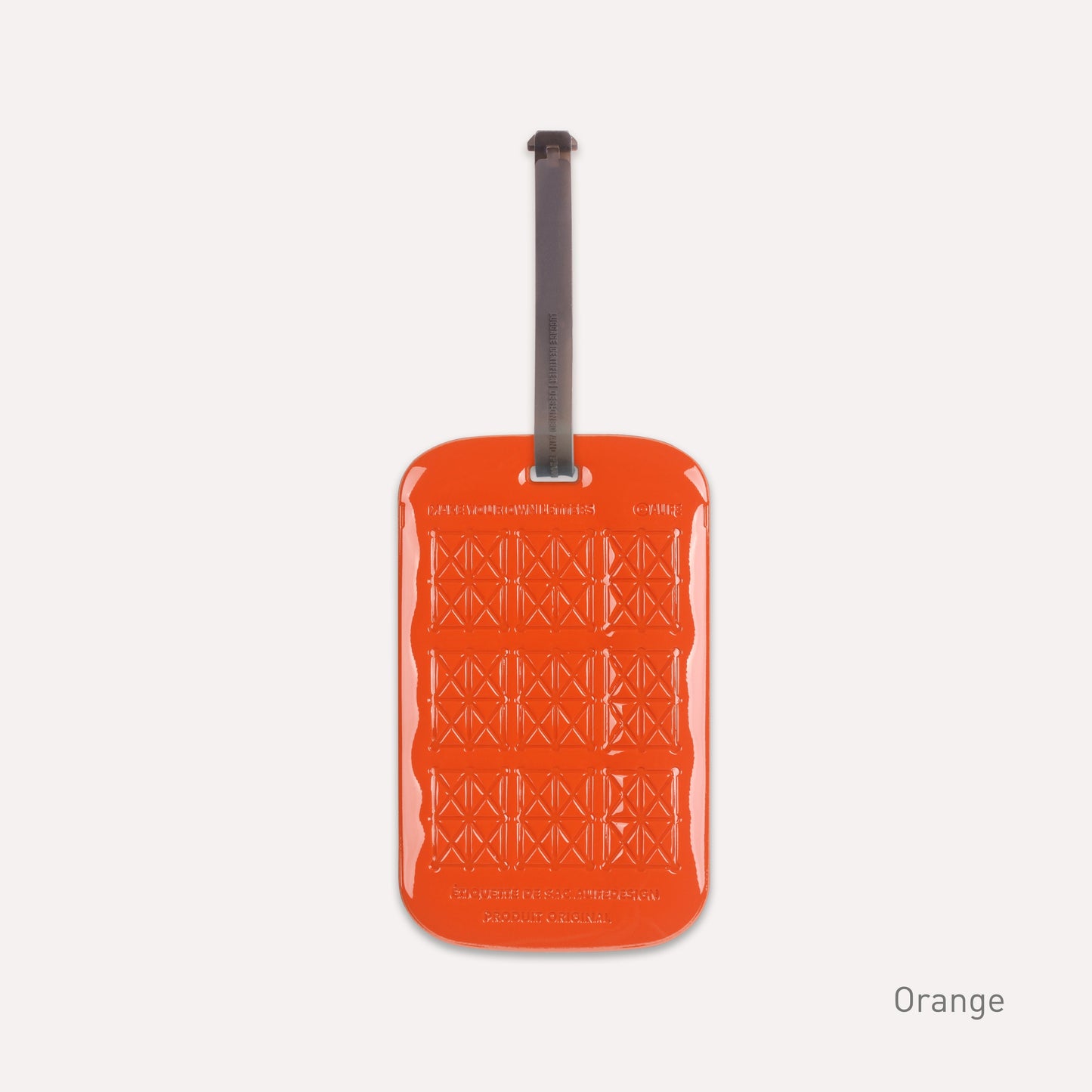 Etiquette de bagage Letter